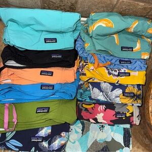 LOT OF 12•PATAGONIA WOMENS BAGGIES SHORTS•SIZE XL
